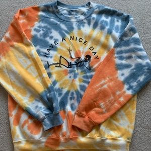 Urban Outfitters Tye Dye Crewneck Sweatshirt